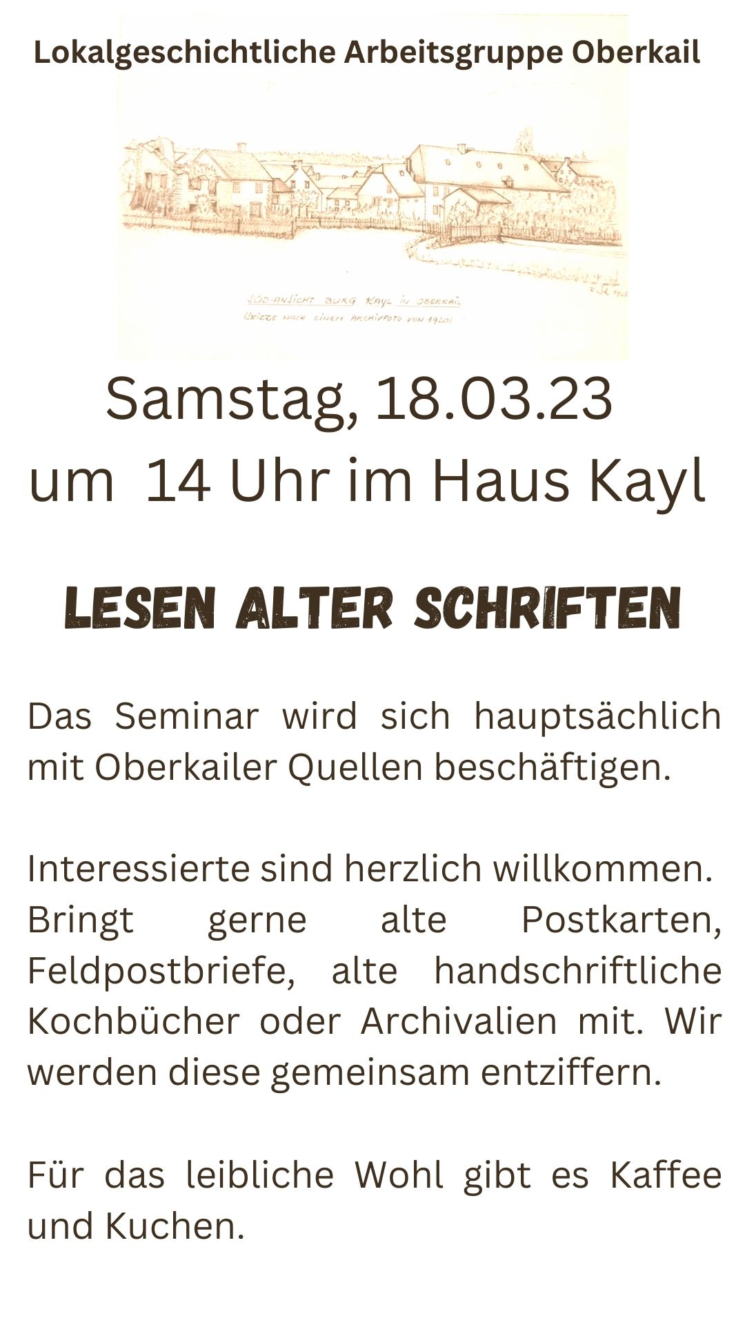 Lesen alter Schriften